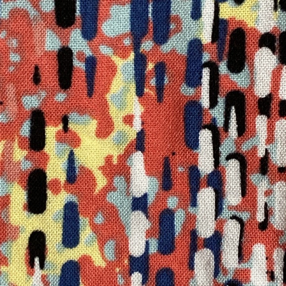 Colorful blouse top shirt size 16 - Picture 9 of 12